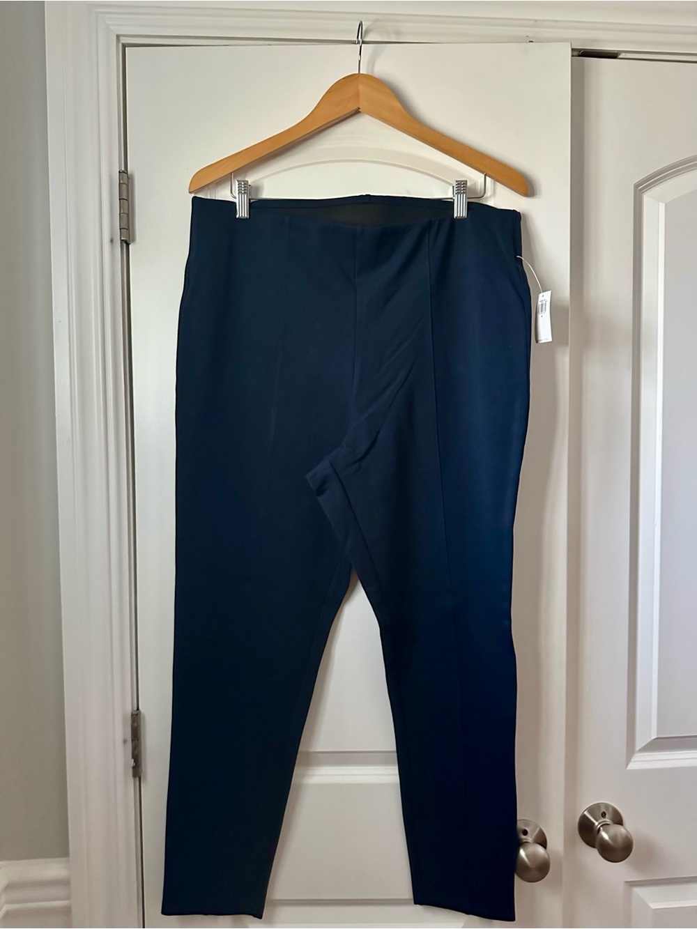 Women’s Navy Knit Pants